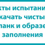 Доклади от тестовете: изтеглете празен формуляр и проба за попълване