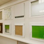 Assortment ng tela roller blinds