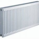 Hvid kermi stål radiator