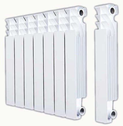 Ang mga radiator ng pag-init ng bimetallic, mga teknikal na katangian, kung aling kumpanya ang pipiliin