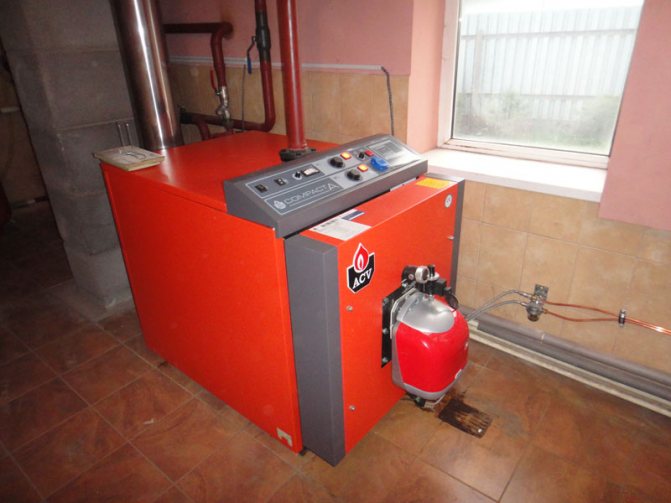 Diesel boiler ACV mini