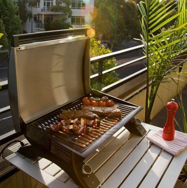 electric grill sa balkonahe