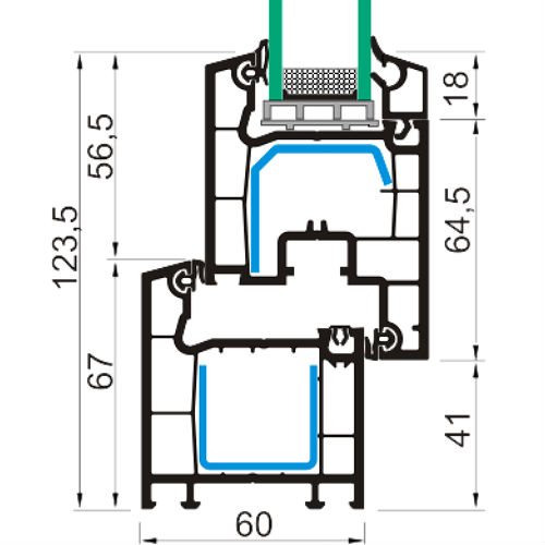 Enwin Rus ENWIN 60/3 CLASSIC profiles.