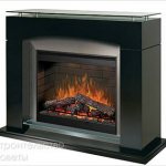 Paggawa ng isang portal para sa isang electric fireplace