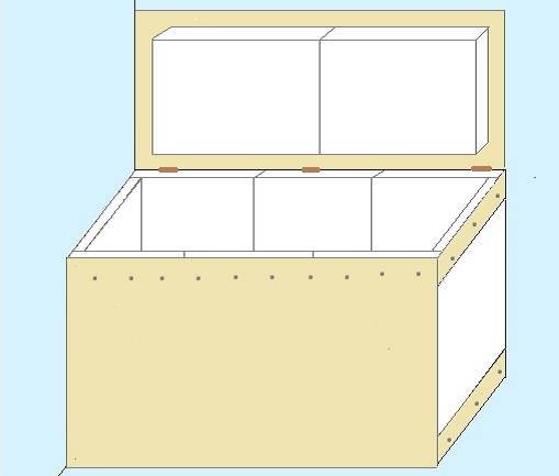 Paano mag-imbak ng mga gulay sa balkonahe sa taglamig: gumawa kami ng isang thermo box na mayroon at walang pag-init