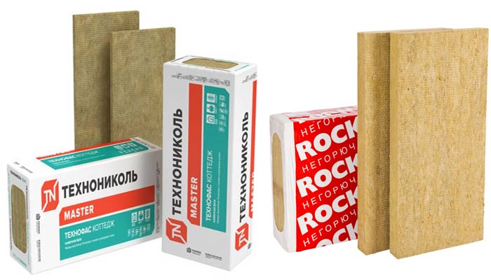 Stone wool Technonikol at Rockwool