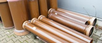 Ceramic pipes para sa sewerage