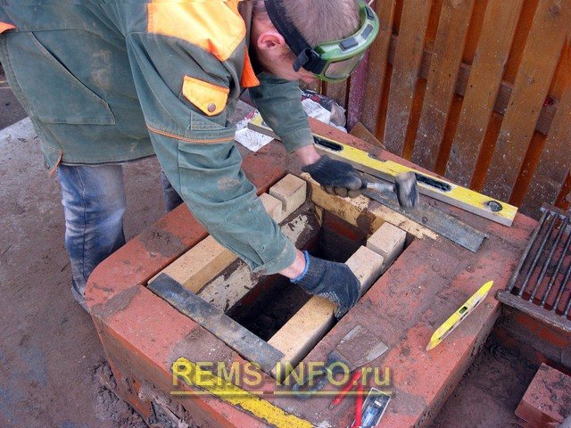 Diy barbecue oven masonry.