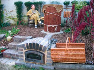 Do-it-yourself smokehouse mula sa oven