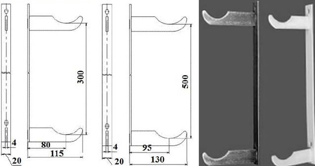 bracket para sa bimetallic radiator