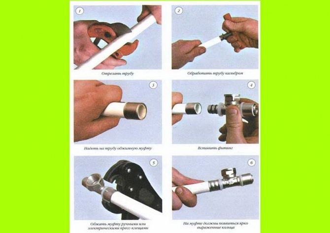 bumili ng mga fitting ng compression para sa mga metal-plastic pipes