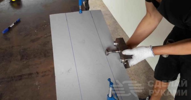 DIY sheet bending machine: 6 na ideya para sa isang workshop sa bahay