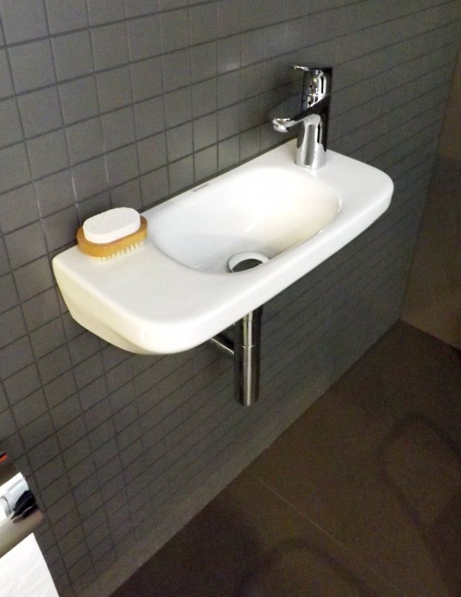 Mini-håndvask fra Duravit på MosBuild 2014