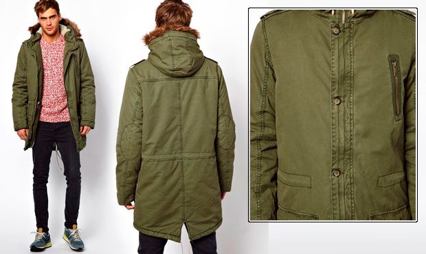 Men's jacket parka