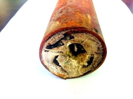 limescale sa boiler pipe