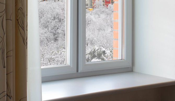 solong-silid o double-glazed window