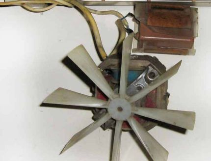 Axial impeller ng fan heater