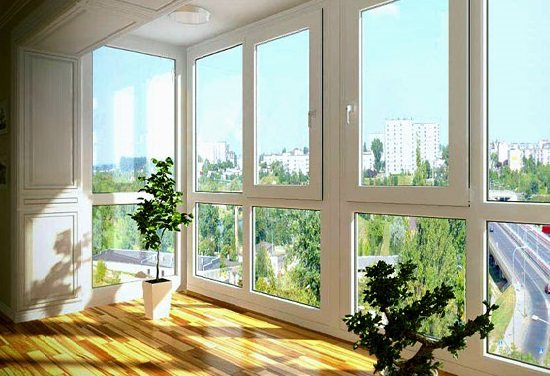 Pvc panoramic glazing