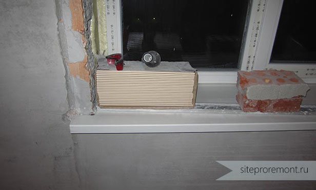 Bula para sa pag-install ng mga window sills