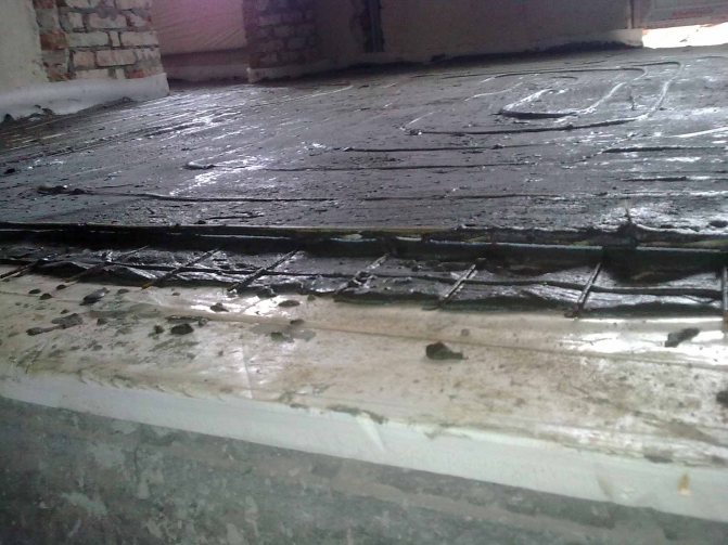 polystyrene foam para sa underfloor heating