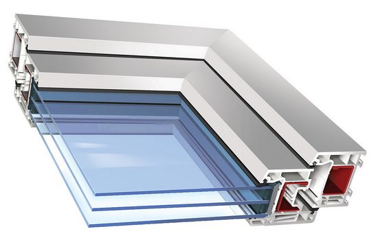 Ang mga bintana ng PVC na may triple glazing