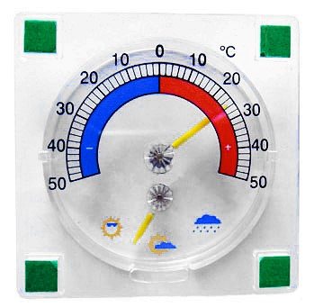 Fig. 7. Baron udendørs termometer til vinduer