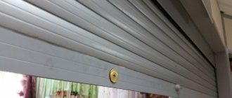 Roller shutter system