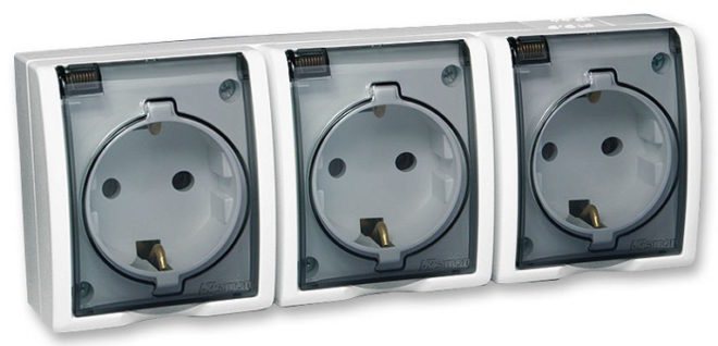 sockets IP54