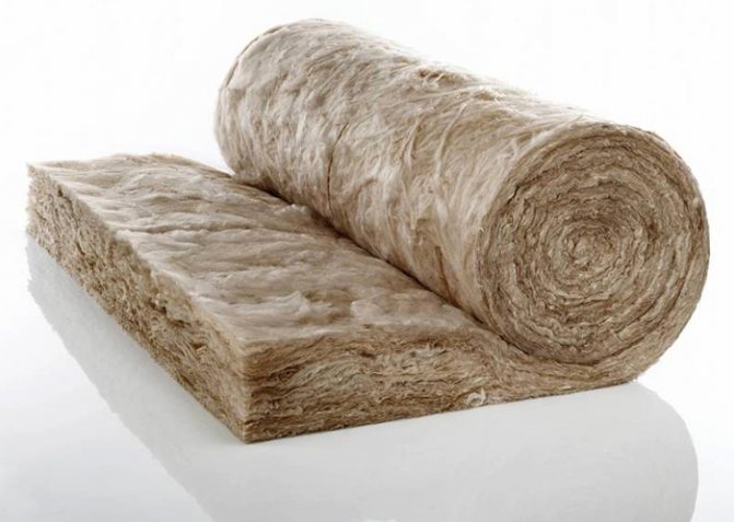 Rock wool roll