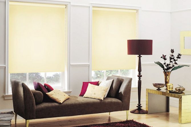 Mga roller blinds