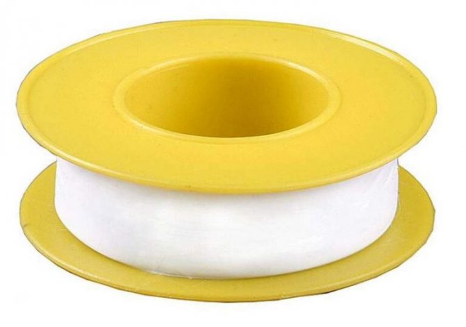 Plumbing tape scotch tape