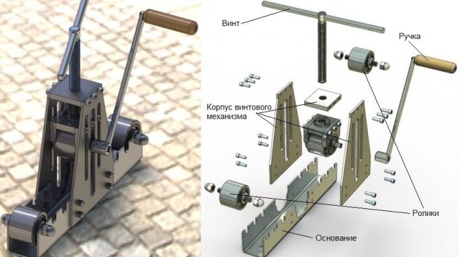 Hakbang 5: pag-iipon ng lahat ng mga bahagi ng homemade rolling tube bender