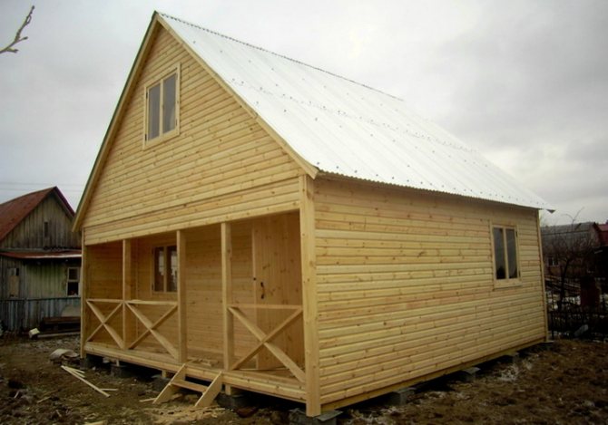 Panel house para sa pagkakabukod