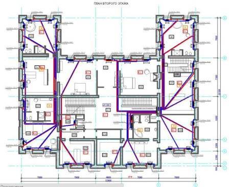 Sistema ng pag-init ng isang gusali ng apartment