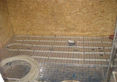 Underfloor pagpainit sa ilalim ng screed - sapilitan na pagganap ng layer ng init-insulate