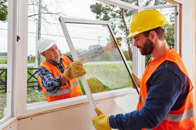 Pag-install ng mga bintana ng euro sa isang pribadong bahay: pag-install ng isang sash