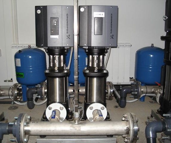 Pag-install ng Grundfos Multi-E