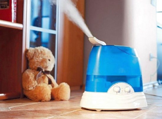 Humidifier sa silid ng mga bata