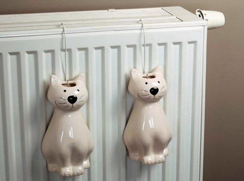 Mga humidifier ng radiator