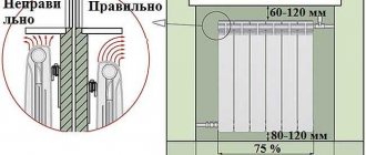 Lors du choix des dimensions du radiateur, vous devez les sélectionner en fonction de la hauteur du rebord de la fenêtre