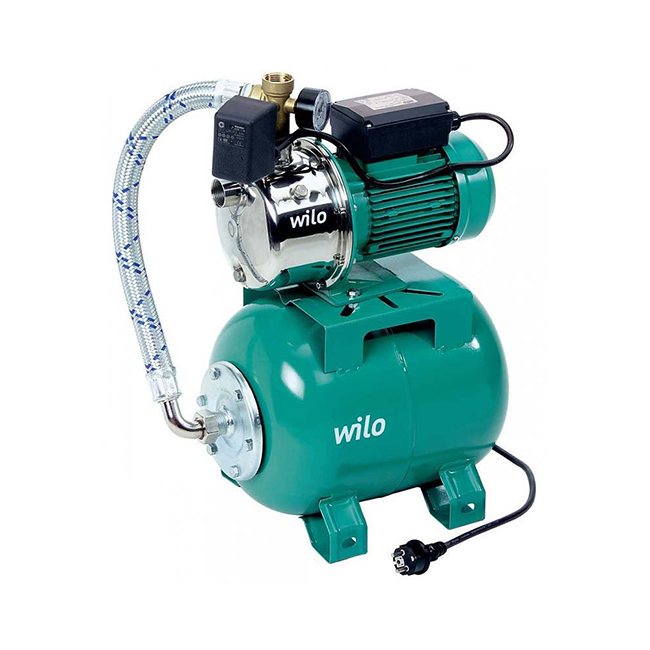 Wilo Jet HWJ 20 L 202 - selvindsugende overfladepumpestation til installation af et vandforsyningssystem